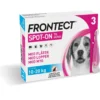 New Frontect spot on 3 x 2 ml til hunde 10-20 kg - effektiv beskyttelse mod parasitter Plejemidler Til Hund Med Fokus På Sundhed Og Velvære