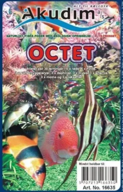 Frostfoder AK Octet 100 g Fiskefoder Til Ferskvandsfisk