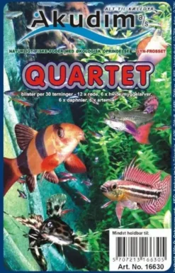 Best Frostfoder AK Quartet 100 g Fiskefoder Til Ferskvandsfisk