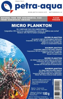 Hot Frostfoder Microplankton 100 gram Fiskefoder Til Saltvandsfisk