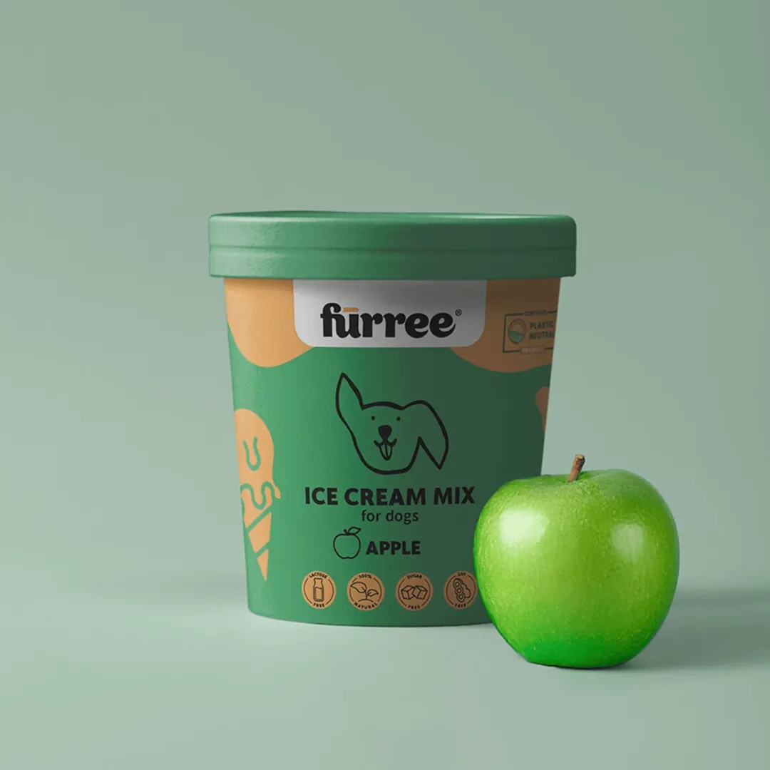 Discount FÜRREE Icecream med æble Hundeguf Og Tyggeben Til Hunde