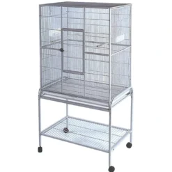 Discount Fuglebur Gd Rival inkl bord med hjul 81x54x157 cm Fuglebure Og Volierer