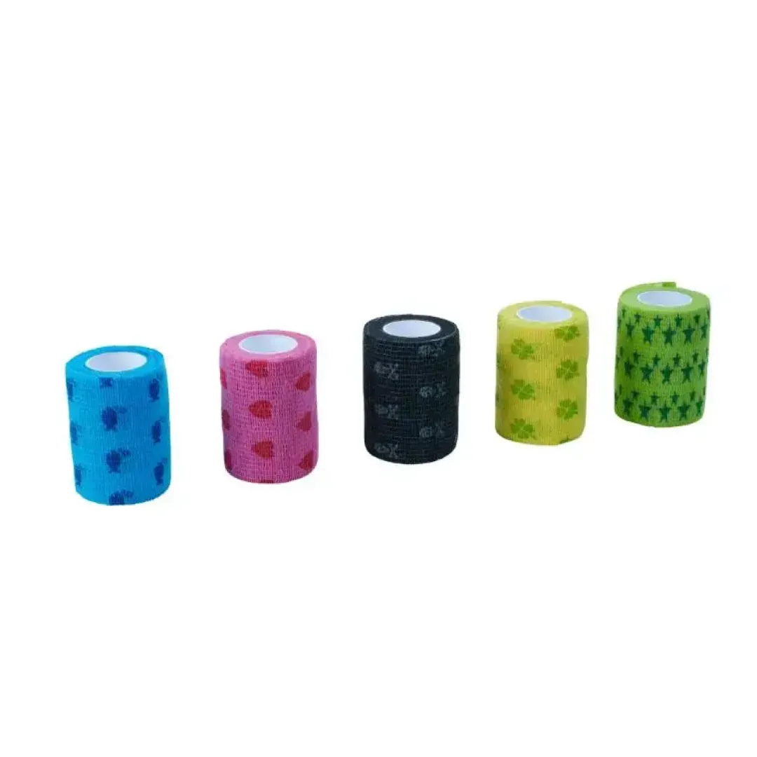 Best Fun Flex Pet selvklæbende bandage til hund og kat 5 cm x 4,5 m Plejemidler Til Katte|Plejemidler Til Hund Med Fokus På Sundhed Og Velvære