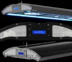 Outlet MOONLIGHT 3x150W Diamantsort 4x48 W T5 dimbar Saltvandslampe Lamper Til Saltvandsakvarier