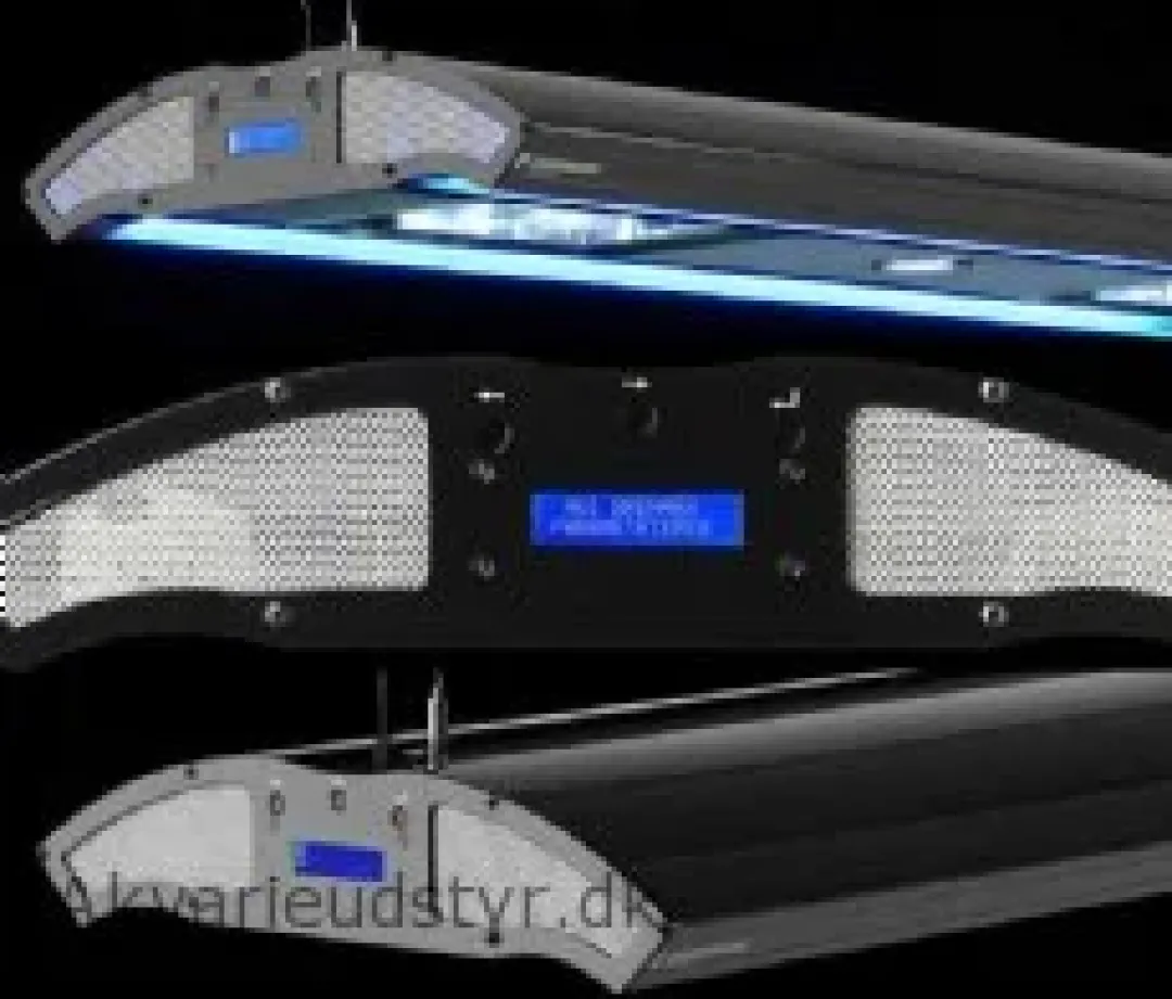 Outlet MOONLIGHT 3x150W Diamantsort 4x48 W T5 dimbar Saltvandslampe Lamper Til Saltvandsakvarier