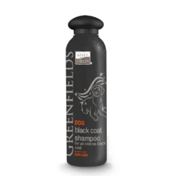 New Shampoo Sort Pels 250 ml Plejemidler Til Hund Med Fokus På Sundhed Og Velvære