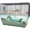 Habitat XL 70x37x56 blå wire Bure & Tilbehør Til Gnavere & Kaniner