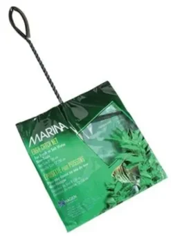 New Fiskenet grovmasket 20 cm Sort Andet Akvarieudstyr