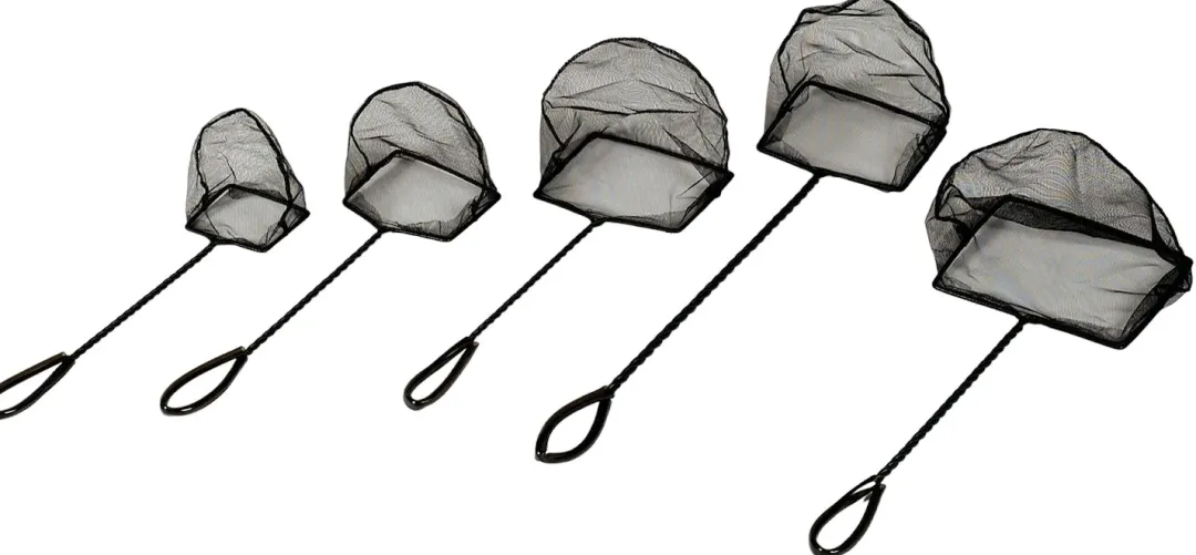 Sale Fiskenet grovmasket 10 cm Sort Andet Akvarieudstyr