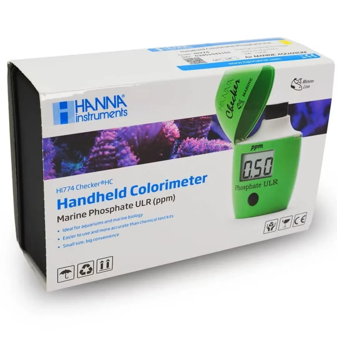 Online Hanna Checker HC HI774D Phosphat i saltvand uden kemikalier Måleudstyr Til Akvarium