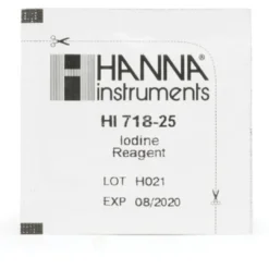 Hanna Reagents for Iodine Ferskvand HI718-25 0.0 to 12.50 mg/l - 25 stk Måleudstyr Til Akvarium