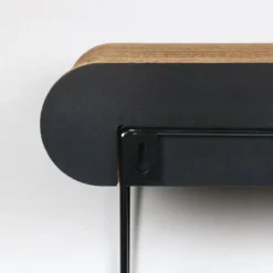 HappyCat DAVID Lige Vægmodul 60x29x24 cm Sort/Brun Killingesenge Og Afslapningspladser - Trygge Hvilepladser Til Små Katte|Kradsetræer Og Klatremøbler Til Kat