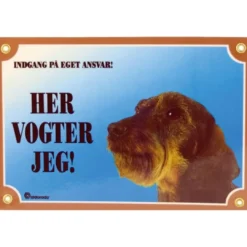 New Her vogter jeg skilt med Ruhåret Gravhund Tilbehør Til Hund - Alt Til En Glad Og Tryg Hverdag For Din Bedste Ven