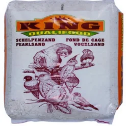 Hobby First Hvid fuglesand med anis 20 kg Bundlag Og Udstyr Til Fuglebure