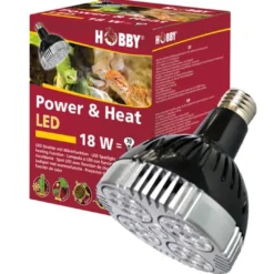 New Power + Heat LED 35 Watt Terrarielysstofrør, Pærer Og Varme