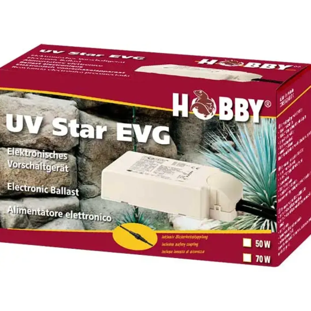 Outlet UV Star elektronisk Ballast 50 Watt Terrarielysstofrør, Pærer Og Varme