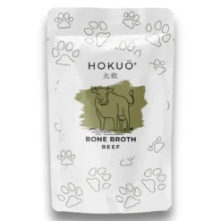 Best Hokuo Beef Bone Broth 100 ml - naturlig oksebouillon til hunde og katte Hundefoder|Fodertilskud Til Hvalpe - Støtte Til Sund Vækst Og Trivsel