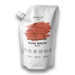 Sale Hokuo Elk Bone Broth 400 ml - naturlig elgbouillon til hunde og katte Hundefoder|Fodertilskud Til Hvalpe - Støtte Til Sund Vækst Og Trivsel