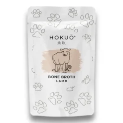 Sale Hokuo Lamb Bone Broth 100 ml - naturlig lammebouillon til hunde og katte Hundefoder|Fodertilskud Til Hvalpe - Støtte Til Sund Vækst Og Trivsel