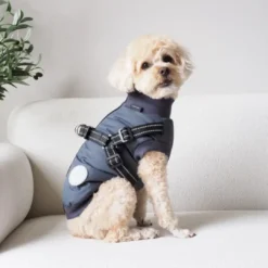 Online Hundejakke Thor med indbygget sele koksgrå S Hundetøj Til Hvalpe - Varme Dækkener Og Sko Til Trygge Gåture|Hundetøj Til Alle Hunde Med Varme Dækkener Og Sko
