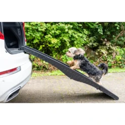 Outlet Hunderampe (foldbar) 40 x 152 cm Transport Og Adgang Til Hvalpe - Tryg Og Nem Hverdag|Transport Og Adgang For Hunde - Tryg Og Nem Hverdag