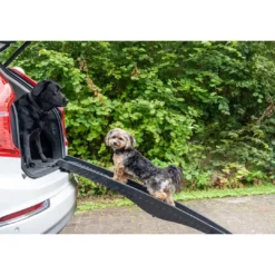 Outlet Hunderampe (foldbar) 40 x 152 cm Transport Og Adgang Til Hvalpe - Tryg Og Nem Hverdag|Transport Og Adgang For Hunde - Tryg Og Nem Hverdag