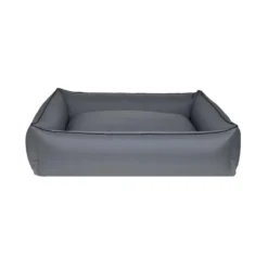 Discount Hundeseng GOLF Large 90x75 cm Grå Hundesenge Og Kurve Til Hunde - Bløde Og Komfortable|Sovepladser Til Hvalpe - Hundesenge, Kølemåtter Og Trygge Hvilesteder