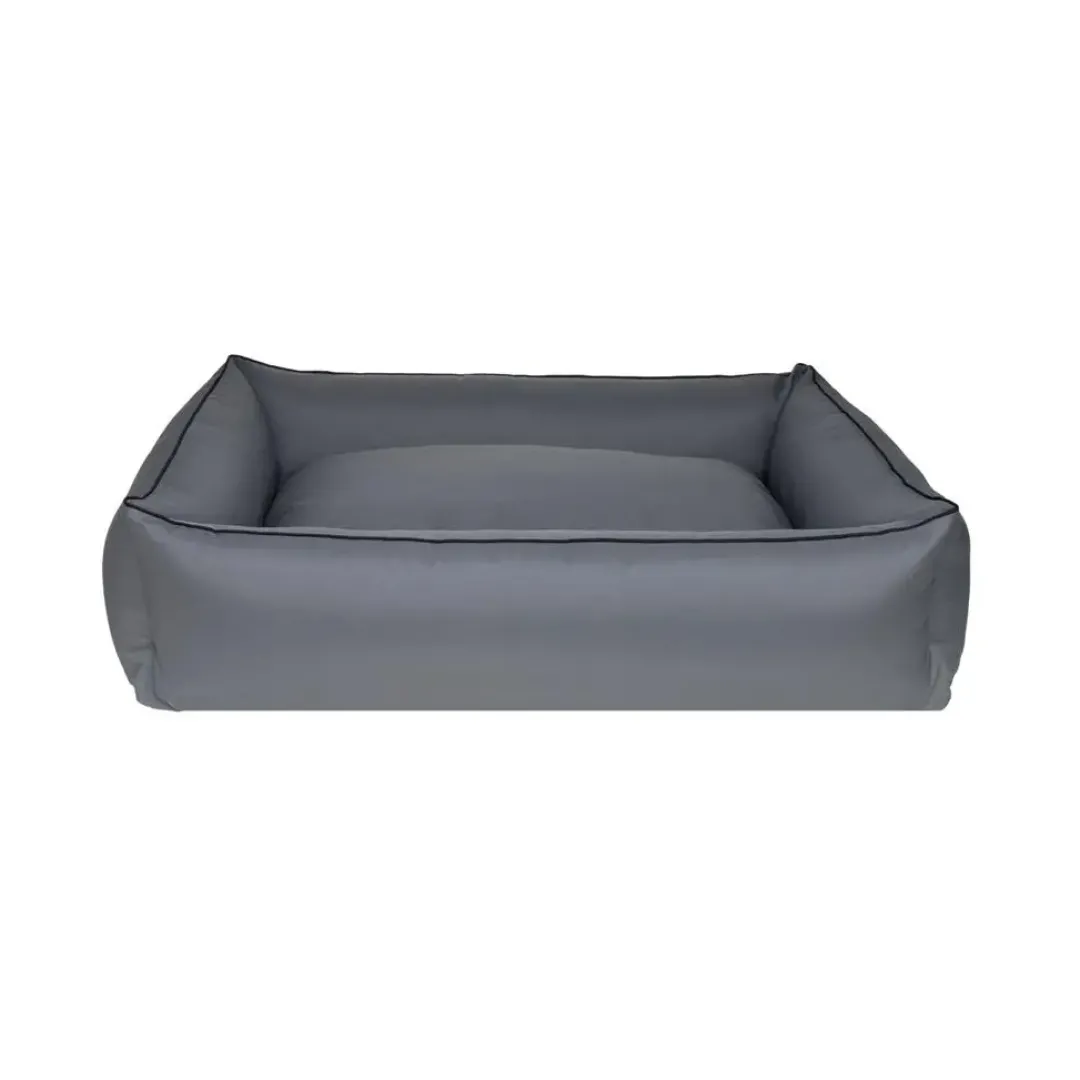 Discount Hundeseng GOLF Small 65x50 cm Grå Hundesenge Og Kurve Til Hunde - Bløde Og Komfortable|Sovepladser Til Hvalpe - Hundesenge, Kølemåtter Og Trygge Hvilesteder