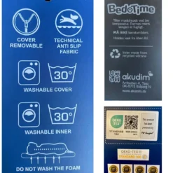 Discount Hundeseng GOLF XLarge 100x85 cm Grå Hundesenge Og Kurve Til Hunde - Bløde Og Komfortable|Sovepladser Til Hvalpe - Hundesenge, Kølemåtter Og Trygge Hvilesteder