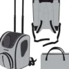 Sale Hundetaske Trolley Small 34.5x31.5x45 cm (Ozami) Transport Og Adgang Til Hvalpe - Tryg Og Nem Hverdag|Transport Og Adgang For Hunde - Tryg Og Nem Hverdag