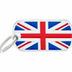 Discount Hundetegn My Family Flag England Hundetegn Til Hvalpe - Sikkerhed Og Tryghed Hvis Hvalpen Løber Væk|Hundetegn Og Smykker Med Stil Og Sikkerhed