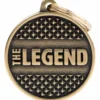 Outlet Hundetegn My Family The Legend cirkel lille guld Hundetegn Til Hvalpe - Sikkerhed Og Tryghed Hvis Hvalpen Løber Væk|Hundetegn Og Smykker Med Stil Og Sikkerhed