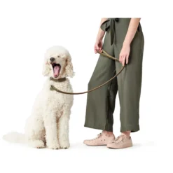 Outlet Aalborg Førerline til Hund Oliven 20/100 Hundesnor I Mange Varianter Og Materialer|Hundesnor Til Hvalpe