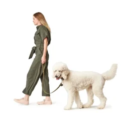 Outlet Aalborg Førerline til Hund Oliven 20/100 Hundesnor I Mange Varianter Og Materialer|Hundesnor Til Hvalpe