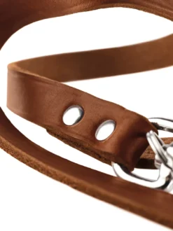 Best Aalborg Hundesnor Cognac 20/200 Hundesnor I Mange Varianter Og Materialer|Hundesnor Til Hvalpe