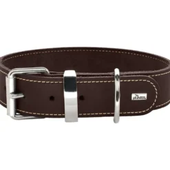 Discount Aalborg Special Hundehalsbånd Brun 35 - 24-30 cm Hvalpehalsbånd - Bløde Og Sikre Halsbånd Med Perfekt Pasform Til Din Hvalp|Hundehalsbånd Med Stil - Komfort Og Sikkerhed Til Din Hund