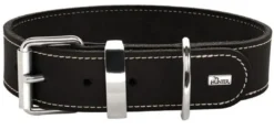 New Aalborg 55 Special Sort hundehalsbånd - 40-48 cm Hvalpehalsbånd - Bløde Og Sikre Halsbånd Med Perfekt Pasform Til Din Hvalp|Hundehalsbånd Med Stil - Komfort Og Sikkerhed Til Din Hund