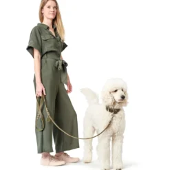 Online Aalborg Sport Oliven 52 hundehalsbånd - 38-47 cm Hvalpehalsbånd - Bløde Og Sikre Halsbånd Med Perfekt Pasform Til Din Hvalp|Hundehalsbånd Med Stil - Komfort Og Sikkerhed Til Din Hund
