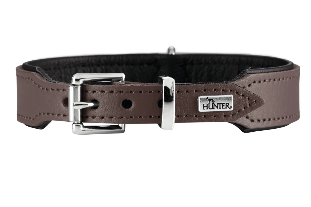 Online Basic halsbånd str.60 Brun - 47,0-54,0 cm Hvalpehalsbånd - Bløde Og Sikre Halsbånd Med Perfekt Pasform Til Din Hvalp|Hundehalsbånd Med Stil - Komfort Og Sikkerhed Til Din Hund