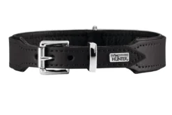 Basic halsbånd str.42 Sort - 35,0-39,5 cm Hvalpehalsbånd - Bløde Og Sikre Halsbånd Med Perfekt Pasform Til Din Hvalp|Hundehalsbånd Med Stil - Komfort Og Sikkerhed Til Din Hund
