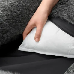 Hot Bergamo hundesofa 60x40 cm Antracit Hundesenge Og Kurve Til Hunde - Bløde Og Komfortable|Sovepladser Til Hvalpe - Hundesenge, Kølemåtter Og Trygge Hvilesteder