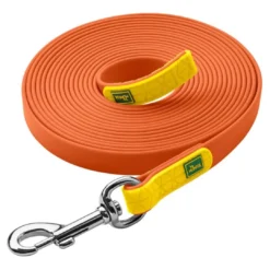 Discount Convenience sporline til hund 15/1200 orange Hundesnor I Mange Varianter Og Materialer|Hundesnor Til Hvalpe