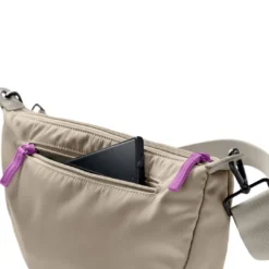 Outlet Crossbody taske Charlotte i grå Hunter Tasker I Læder|Tilbehør Til Hund - Alt Til En Glad Og Tryg Hverdag For Din Bedste Ven