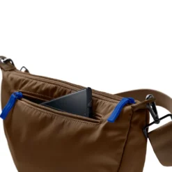 Outlet Crossbody taske Charlotte i brun Hunter Tasker I Læder|Tilbehør Til Hund - Alt Til En Glad Og Tryg Hverdag For Din Bedste Ven