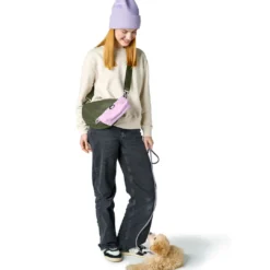 Outlet Crossbody taske Charlotte i grøn Hunter Tasker I Læder|Tilbehør Til Hund - Alt Til En Glad Og Tryg Hverdag For Din Bedste Ven