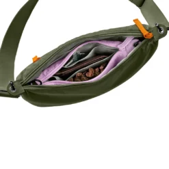 Outlet Crossbody taske Charlotte i grøn Hunter Tasker I Læder|Tilbehør Til Hund - Alt Til En Glad Og Tryg Hverdag For Din Bedste Ven