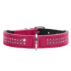 Online Diamond Petit Pink 24 læderhalsbånd - 17-21 cm Hvalpehalsbånd - Bløde Og Sikre Halsbånd Med Perfekt Pasform Til Din Hvalp|Hundehalsbånd Med Stil - Komfort Og Sikkerhed Til Din Hund