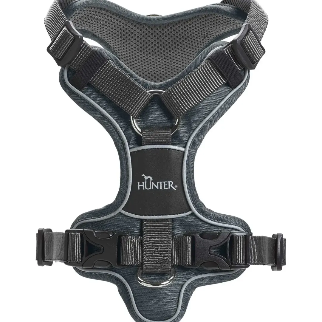 Clearance Divo hundesele L-XL grå/grå just mave 79-107 cm - Stabil kontrol og komfort Hvalpeseler - Bløde Justerbare Seler Der Giver Din Hvalp Tryghed Og Støtte På Turen|Hundeseler Til Alle Behov Og Hundestørrelser