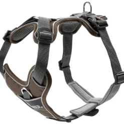 Outlet Divo hundesele M brun/grå just mave 56-73 cm - Stabil komfort og sikker pasform Hvalpeseler - Bløde Justerbare Seler Der Giver Din Hvalp Tryghed Og Støtte På Turen|Hundeseler Til Alle Behov Og Hundestørrelser