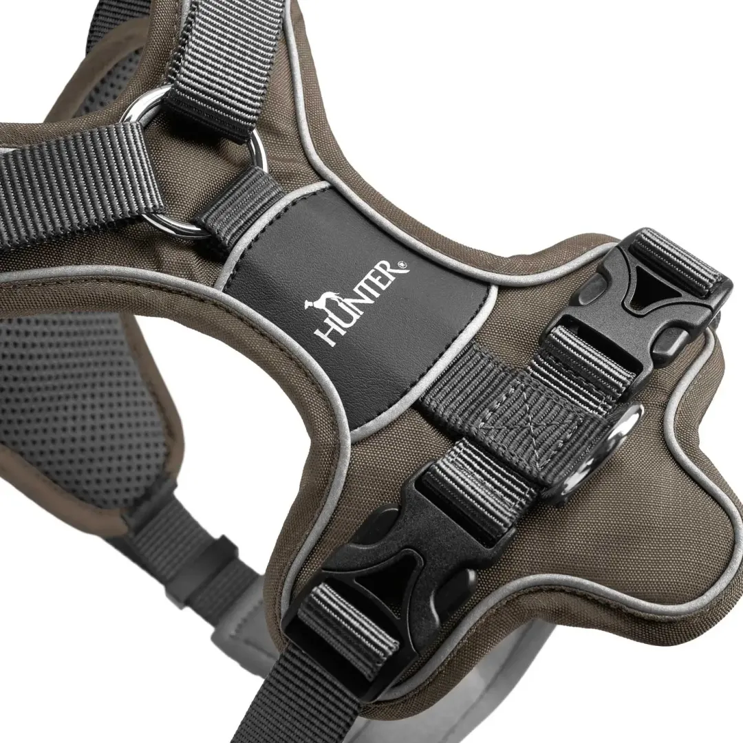 Discount Divo hundesele XS brun/grå just mave 34-47 cm - Let pasform til små hunde Hvalpeseler - Bløde Justerbare Seler Der Giver Din Hvalp Tryghed Og Støtte På Turen|Hundeseler Til Alle Behov Og Hundestørrelser
